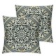 Bundles,New Living Series Yellow and Grey Pillow Covers