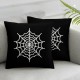 Halloween Pillow Covers Ghost Pillowcase Holiday Farmhouse Throw Pillows Indoor Outdoor Couch Cushion Case for Home Sofa Decor