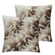 Ulloord Bundles, Faux Fur Pillow Covers, Cream White, Pillow Inserts