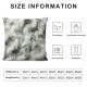 Faux Pillow Cover Decorative Throw Pillow Soft Fuzzy Pillow Case Cushion Cover for Bedroom/Couch, Off-White