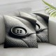 Ulloord Bundles, Farmhouse Linen Trimmed Edges Pillow Covers, Grey, Button Pillow Covers, Light Grey