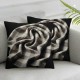 Ulloord Throw Decorative Pillow Cover Outdoor Indoor Throw Pillows Square Pillow Cases for Home Decor Off White