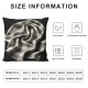 Ulloord Throw Decorative Pillow Cover Outdoor Indoor Throw Pillows Square Pillow Cases for Home Decor Off White