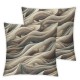 Ulloord Boucle Decorative Throw Pillow Covers for Couch, Beige