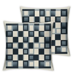 Bundles,  Buffalo Check Plaid Farmhouse Pillow Covers, Black and White