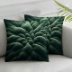 Bundles, Velvet Soft Decorative Pillow Covers, Green