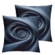 Bundles, Outside Waterproof Patio Pillow Covers, Dark Blue