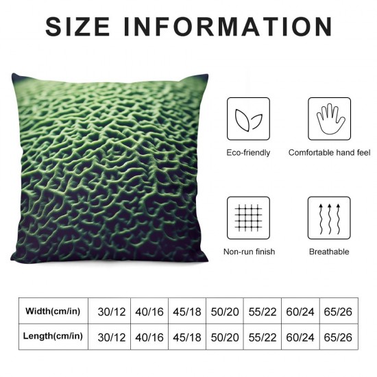 Bundles,  Velvet Soft Decorative Pillow Covers, Green,  Hypoallergenic Foam Pillow Inserts