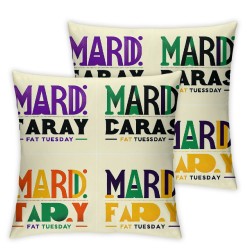 Mardi Gras Pillow Covers Mardi Gras Throw Pillow Covers Mardi Gras Living Room Decorative Pillowcase Cushion Case for Sofa Couch