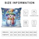 Christmas Pillow Covers Decor Pillow Covers My Favorite Color Is Pillowcase Home Decor Living Room Decorative Cushion Case for Sofa Couch