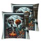 Halloween Pillow Covers Pillowcase Halloween Holiday Farmhouse Throw Pillows Indoor Outdoor Couch Cushion Case for Home Sofa Decor